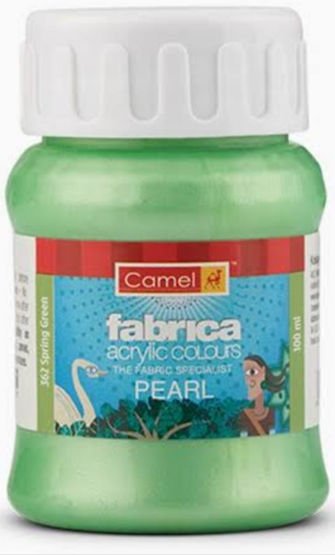 FABRICA 100ML PEARL SPRING GRN