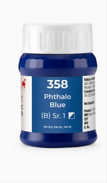 CAMEL 500ML AAC PHTHALO BLUE