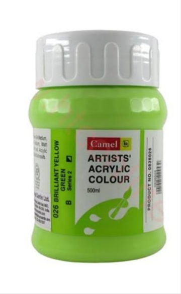 CAMEL 500ML AAC BRILLIANT YELLOW GREEN