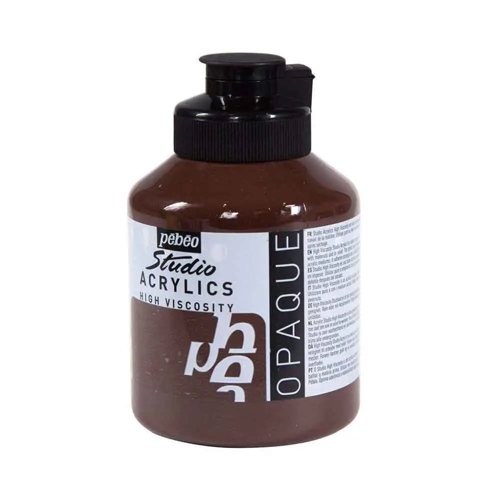 PEBEO AAC 500ML BURNT UMBER