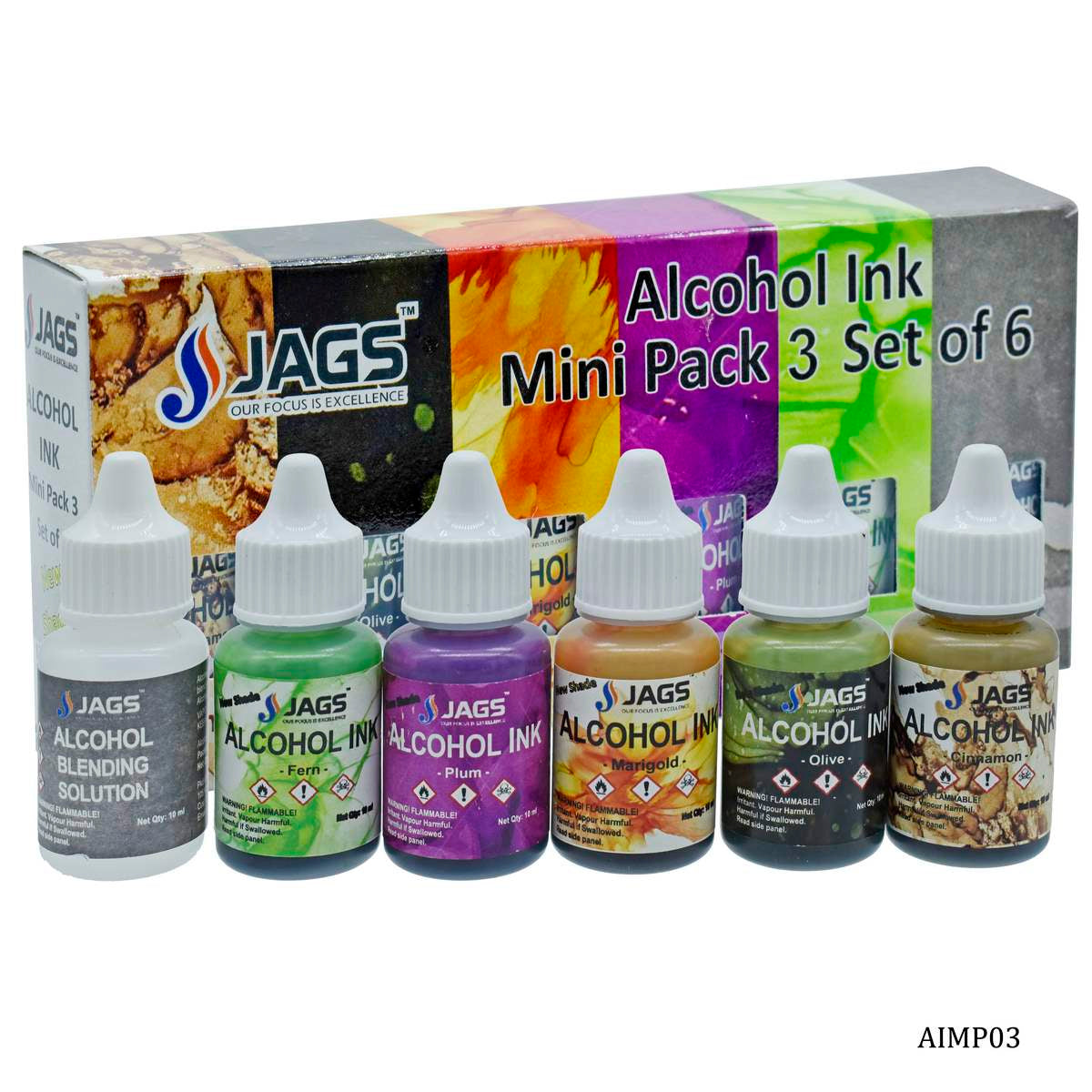 ALCOHOL INK SET 6