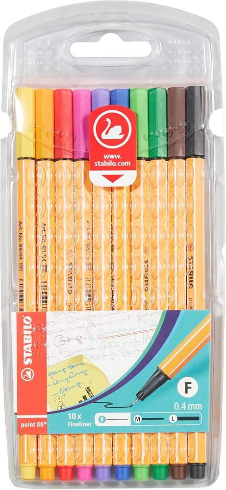 STABILO PEN SET OF 10