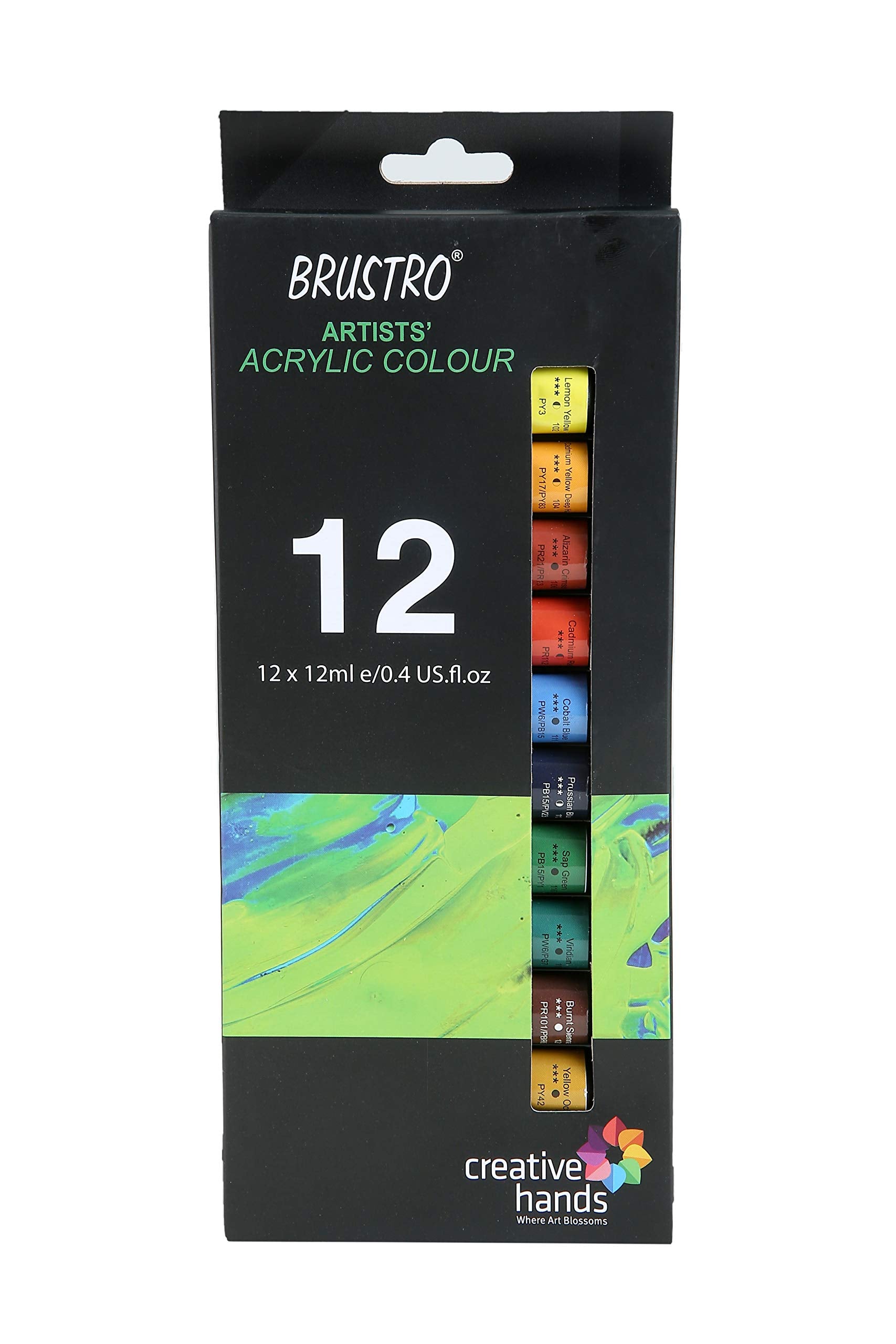 BRUSTRO ACRYLIC SET 12