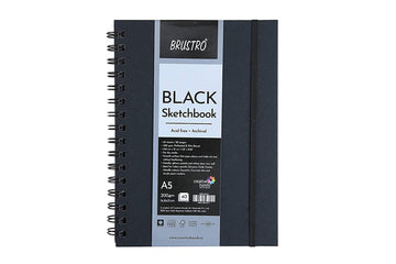 BR BLACK SKETCHBOOK A5