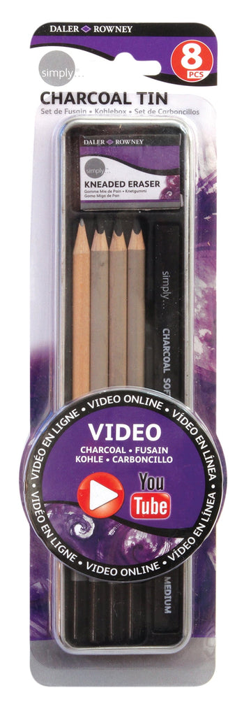 DALER ROWNEY CHARCOAL 8