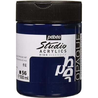 PEBEO AAC 500ML PRUSSIAN BLUE
