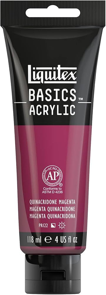 BASICS 118ML QUINACRIDONE MAGENTA