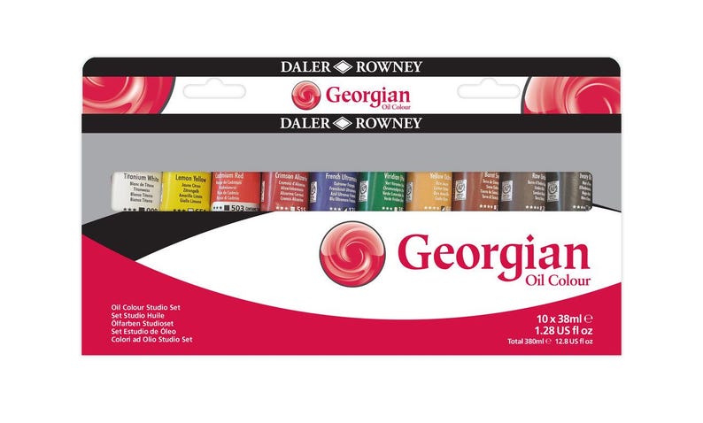 GEORGIAN OIL SET 10