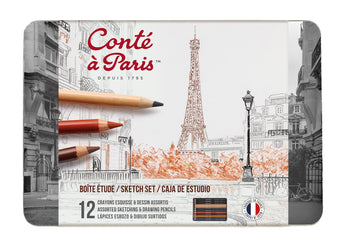 CONTE STUDIO SKETCHING SET