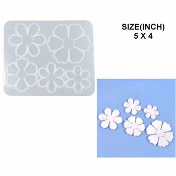 5 CAVITY FLOWER MOULD