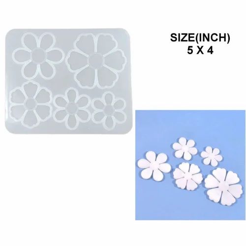 5 CAVITY FLOWER MOULD