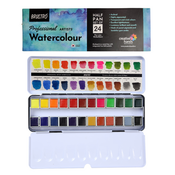 BR WATERCOLOUR 24 PAN