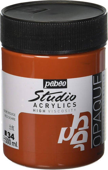 PEBEO AAC 500ML RED OCHRE