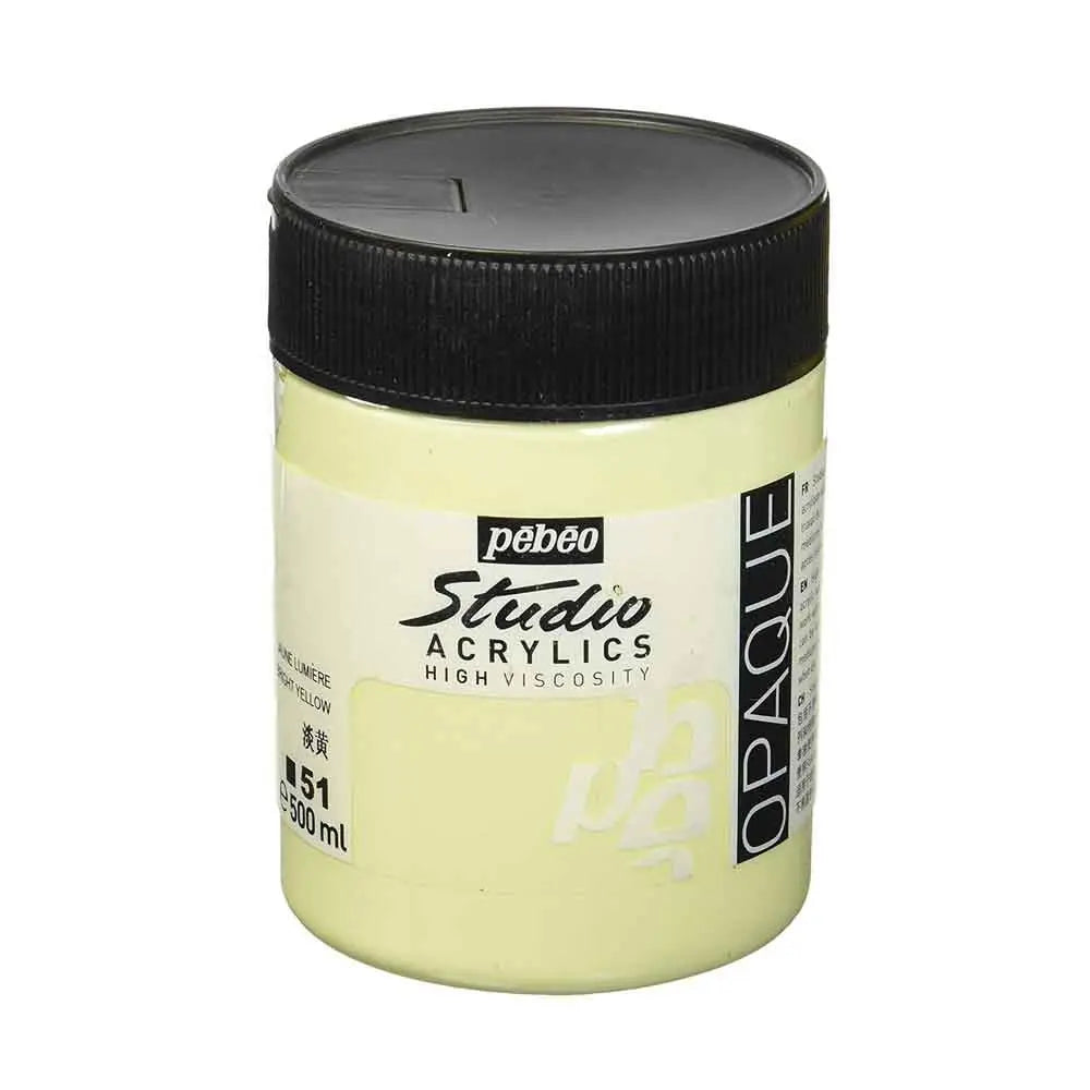 PEBEO AAC 500ML BRIGHT YELLOW