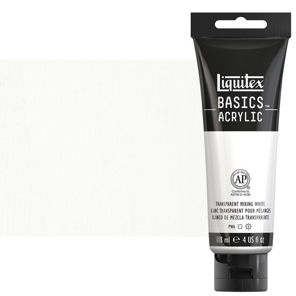BASICS 118ML TRANS MIX WHITE