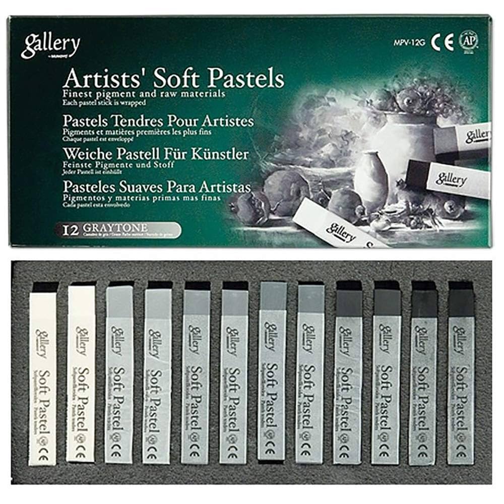 GALLERY SOFT PASTEL GRAYTONE 12