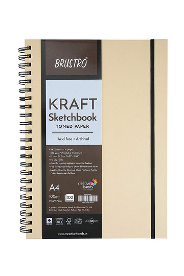 BR KRAFT SKETCHBOOK A4