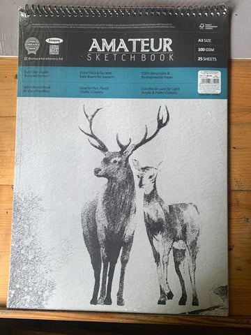 AMATEUR SKETCH BOOK A4