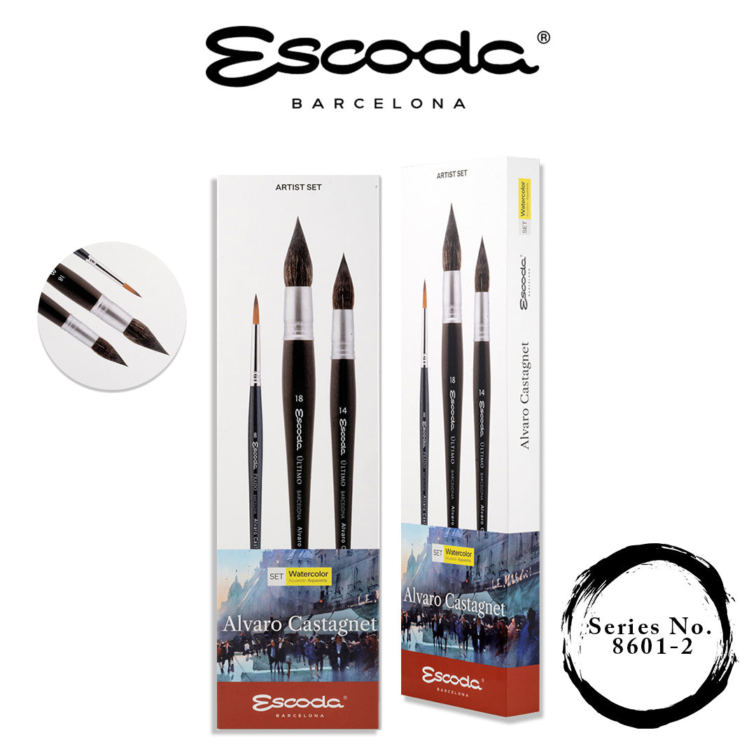 ESCODA ALVARO CASTAGNET BRUSH 8601-2