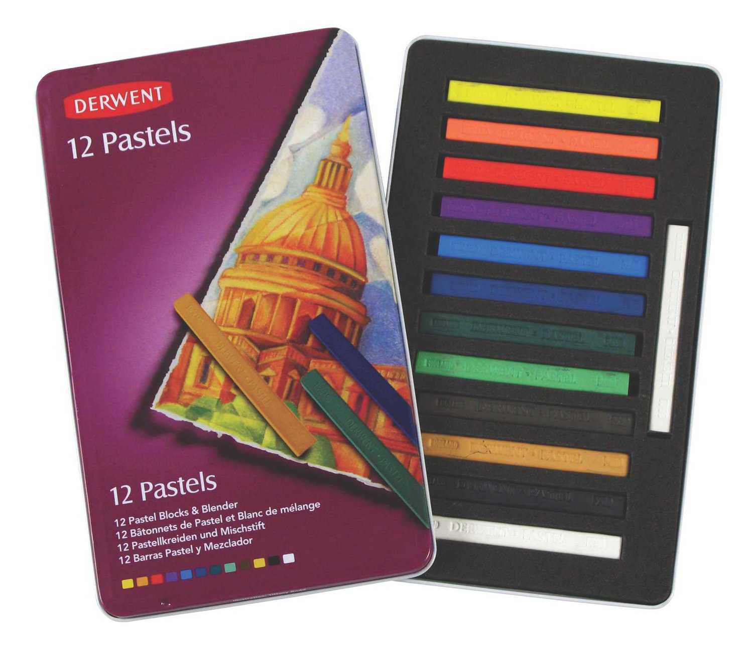 DERWENT 12 PASTELS