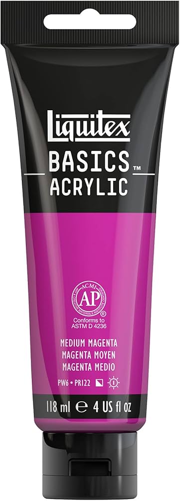 BASICS 118ML MEDIUM MAGENTA