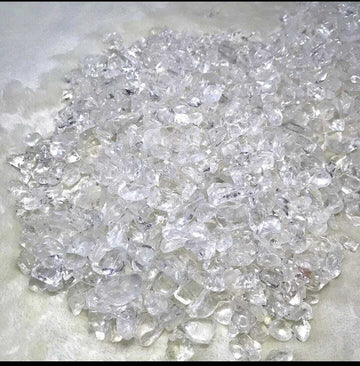 NATURAL GLASS CHIPS 140GSM