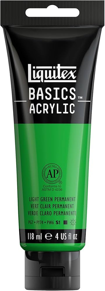 BASICS 118ML LIGHT GREEN PERM.