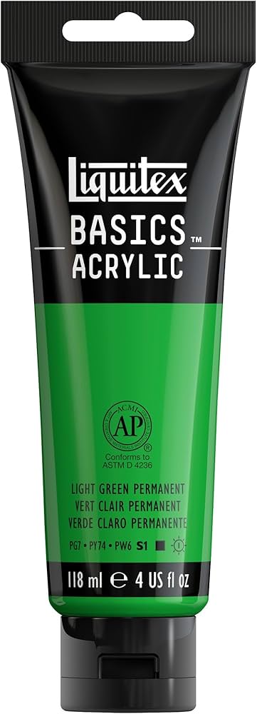 BASICS 118ML LIGHT GREEN PERM.