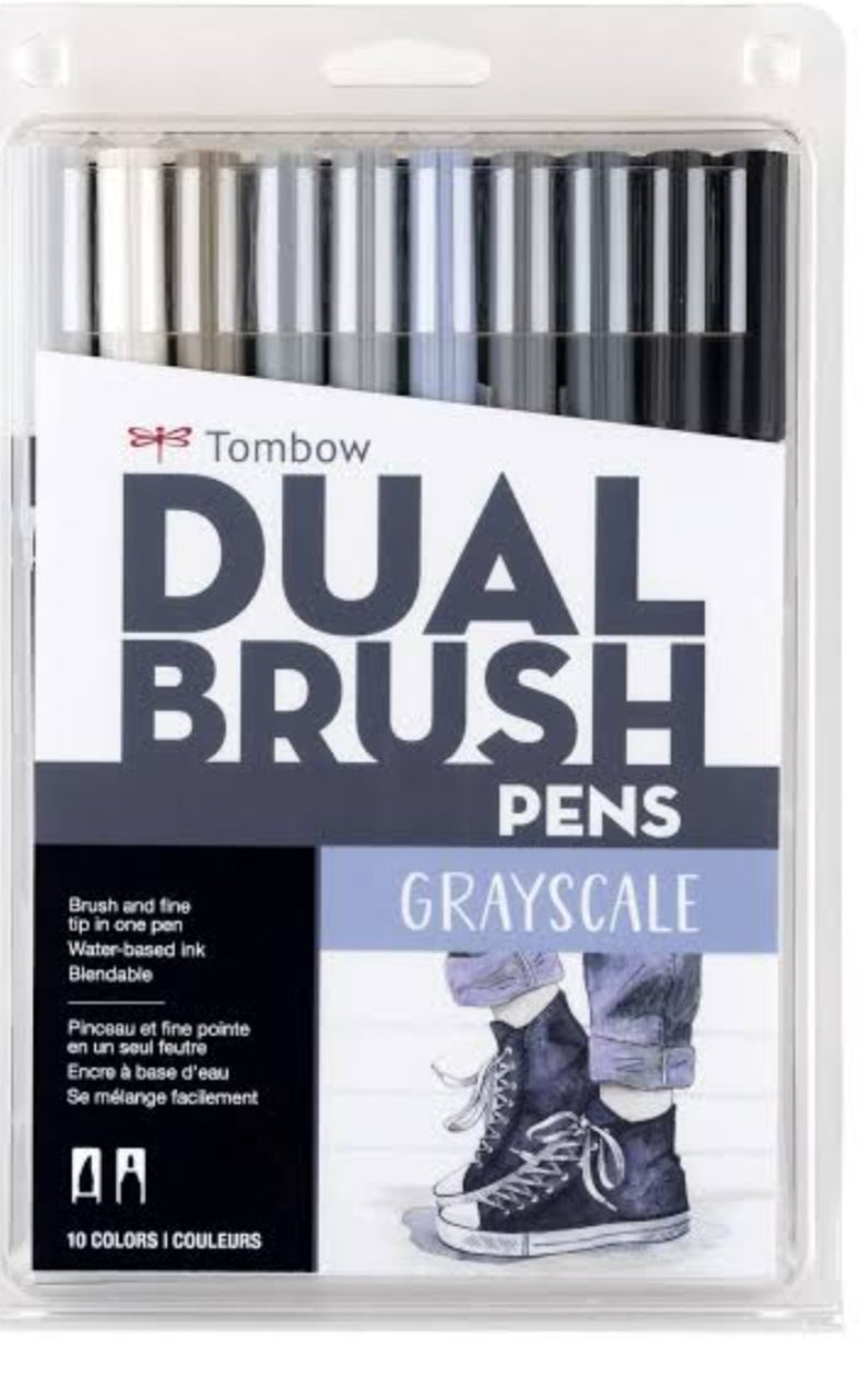TOMBOW DUAL BRUSH PEN GR 12