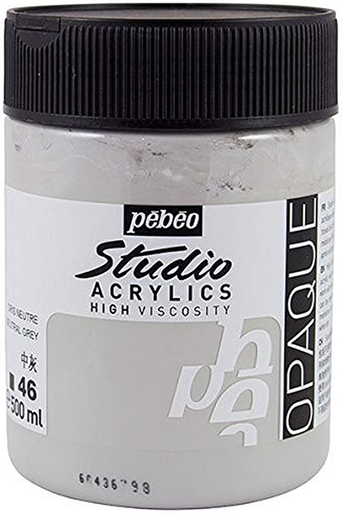 PEBEO AAC 500ML NEUTRAL GREY