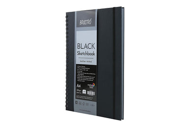BR BLACK SKETCHBOOK A4