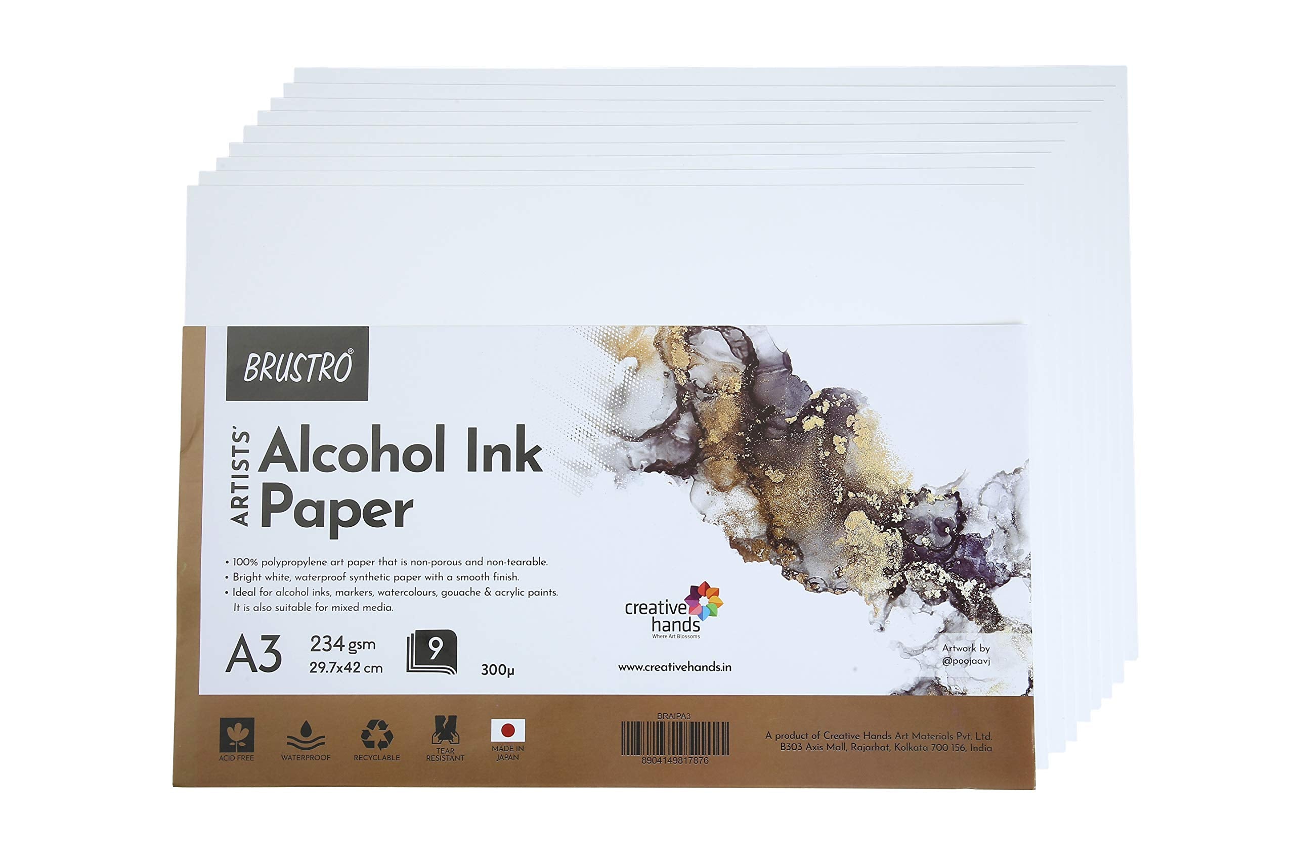 BRUSTRO ALCOHOL INK PAPER A3