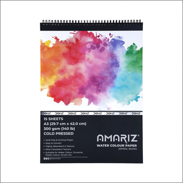 AMARIZ WATER COLOUR A3 300GSM CP
