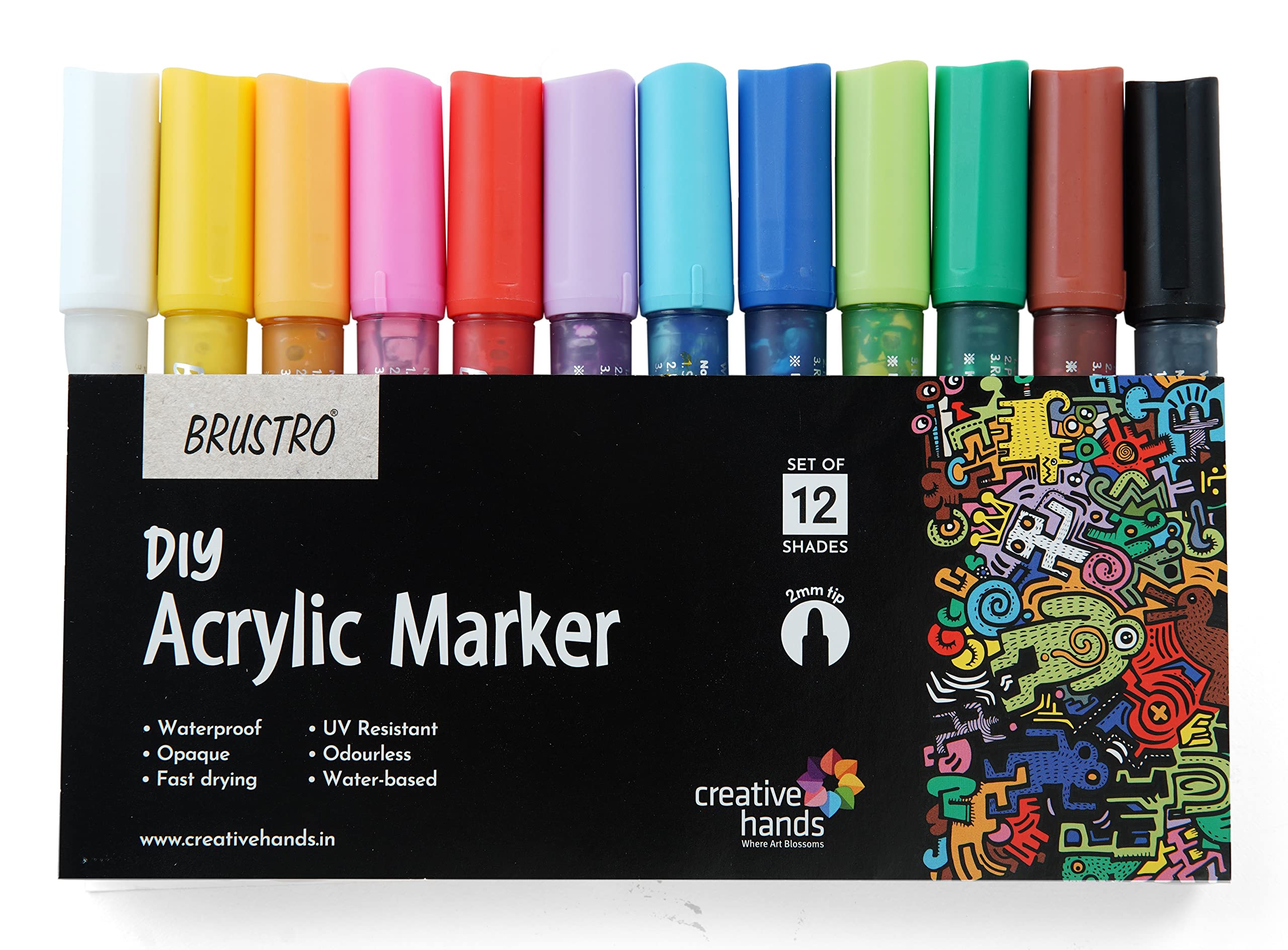 BR ACRYLIC MARKER 12