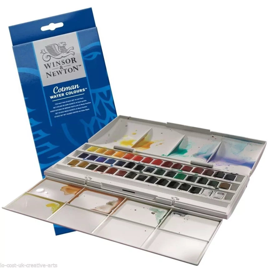 WN COTMAN HALF PAN STUDIO SET 45 HALF PANS
