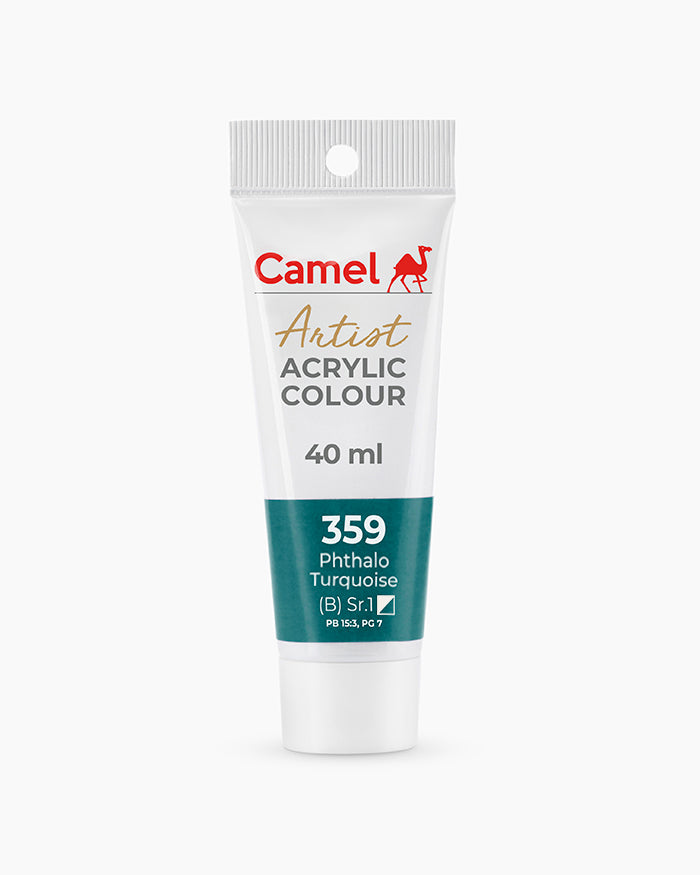 CAMEL 40ML AAC PHTHALO TURQUOISE