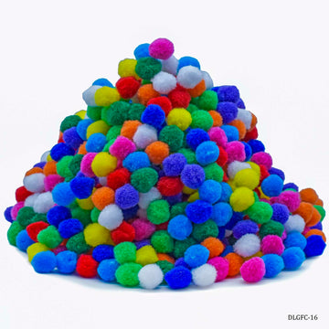 POM POM BALL MED 2CM 50PCS