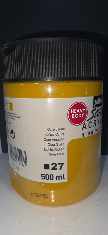 PEBEO AAC 500ML YELLOW OCHRE