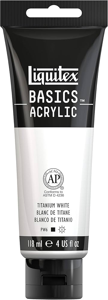 BASICS 118ML TITANIUM WHITE