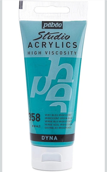 PEBEO AAC 100ML IRIDESCENT GREEN BLUE