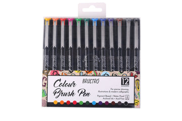 BR COLOUR BRUSH PEN 12