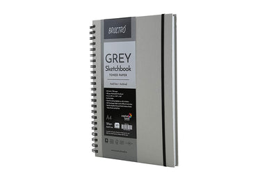 BR GREY SKETCHBOOK A4
