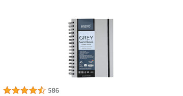 BR GREY SKETCHBOOK A5