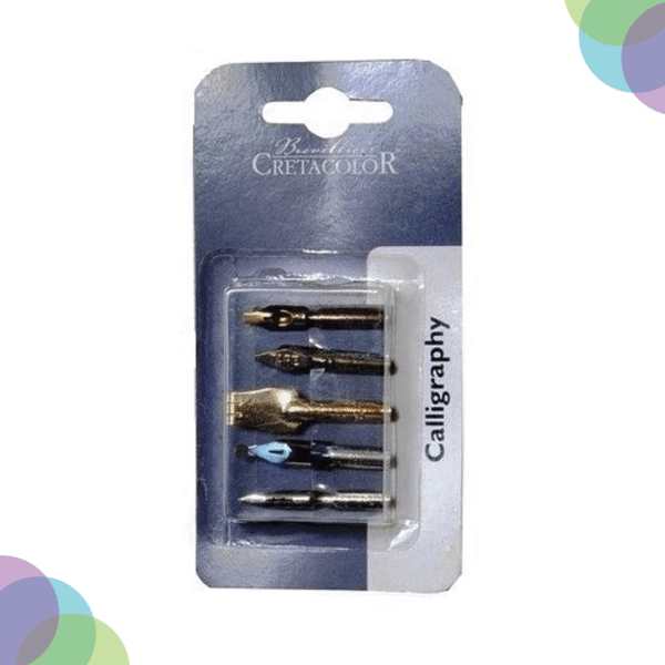 CRETACOLOUR CALLIGRAPHY NIB SET