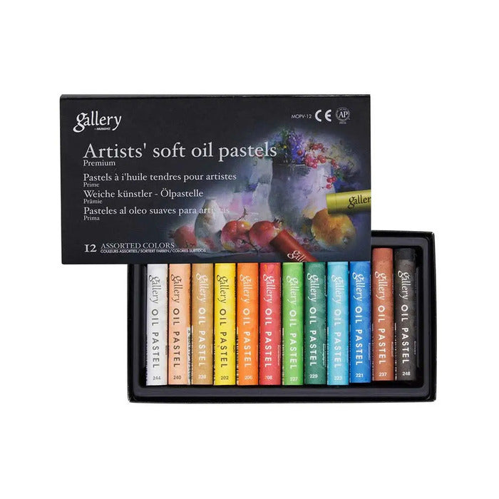 GALLERY SOFT OIL PASTEL 12