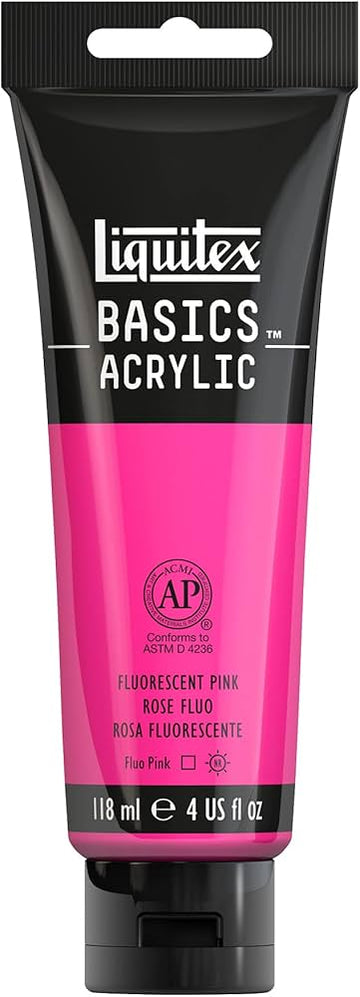 BASICS 118ML FLURO PINK