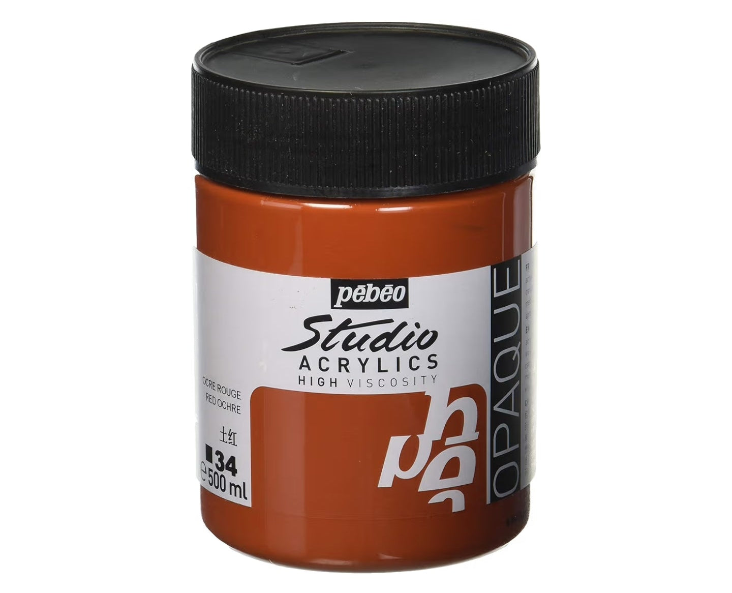 PEBEO AAC 500ML RED OCHRE