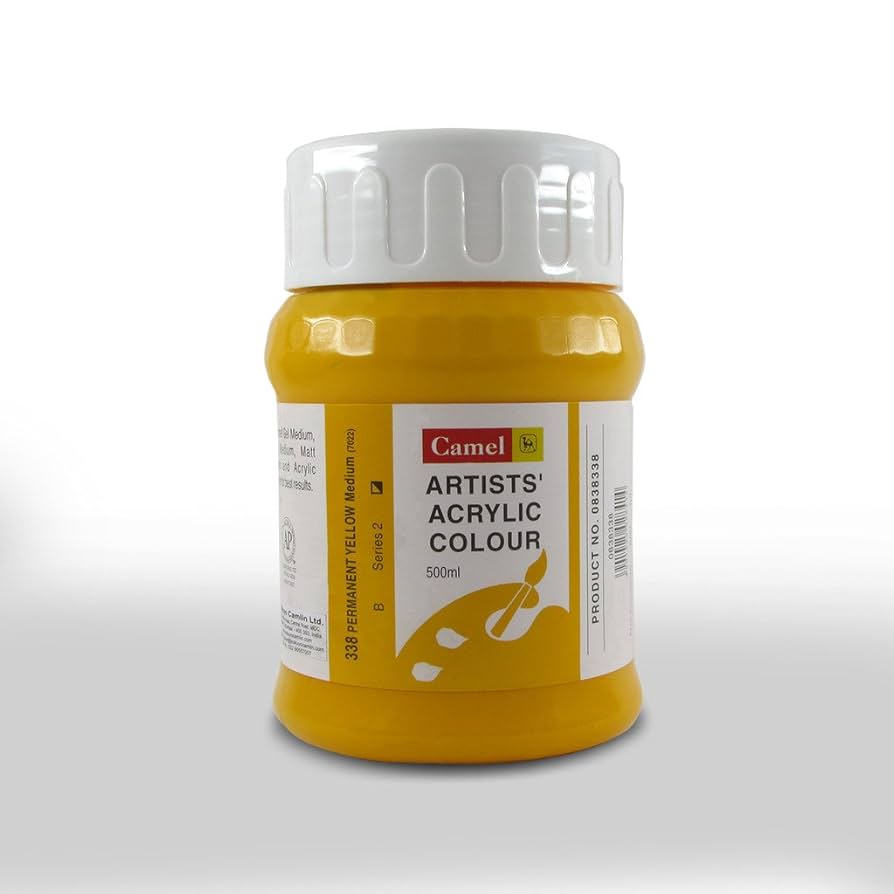 CAMEL 500ML AAC PERM.YELLOW MEDIUM