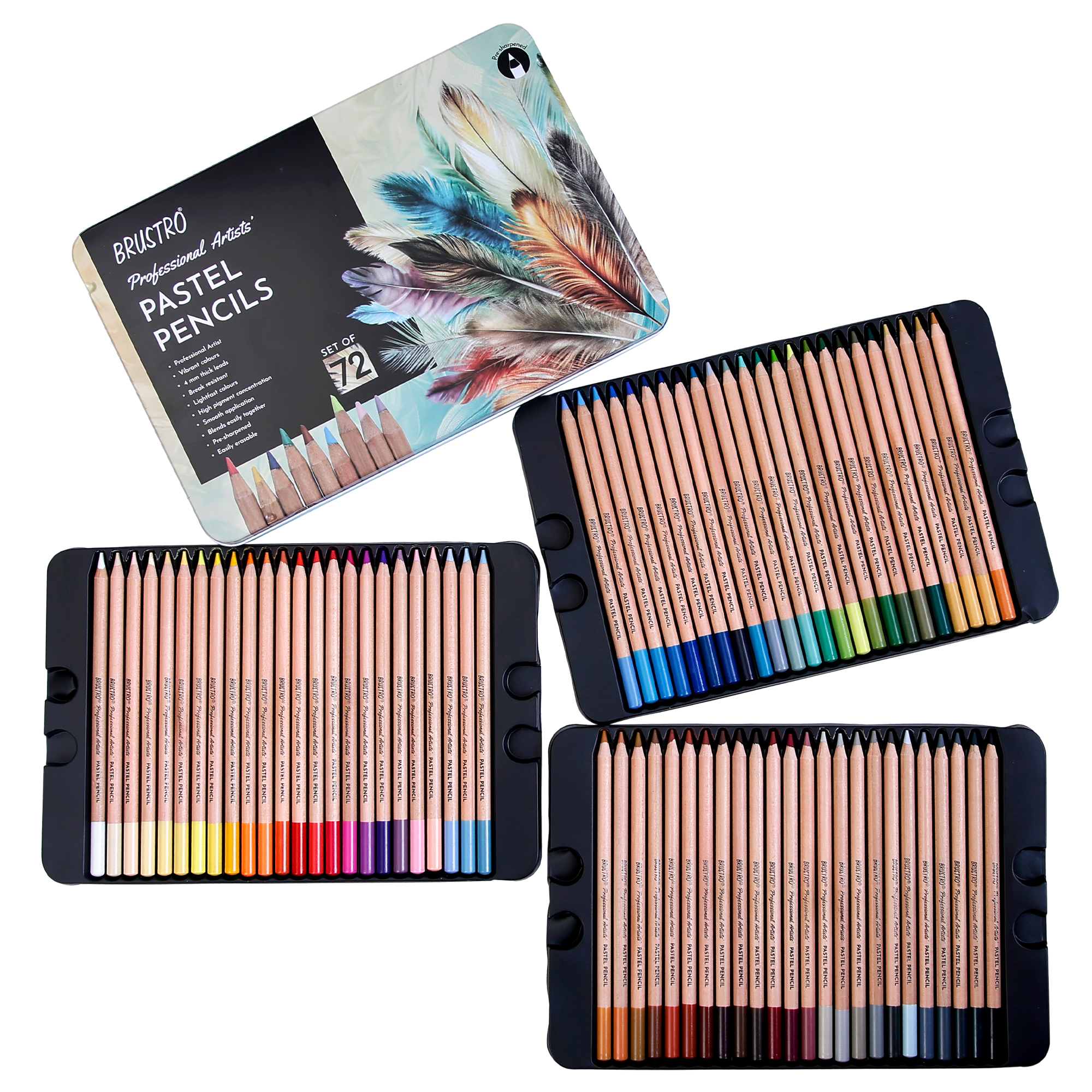 BR PASTEL PENCIL 72