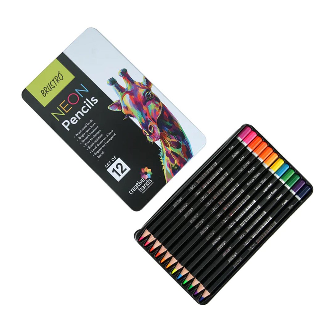 BR NEON PENCILS 12